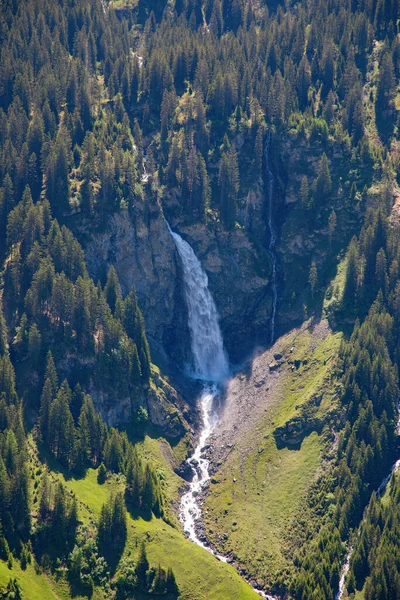 Klausenpass Horská Silnice Spojující Kantony Uri Glarus Švýcarských Alpách — Stock fotografie
