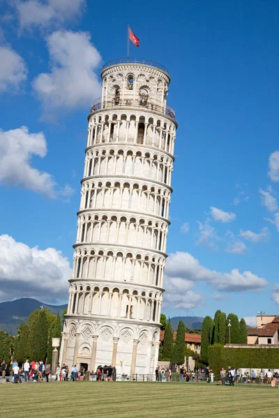 Lutande Tornet Pisa Italien — Stockfoto