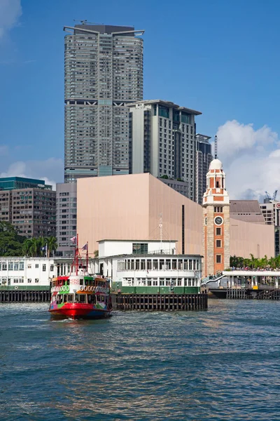 Hong Kong Oktober Kowloon Pier Und Sternfähre Oktober 2017 Hong — Stockfoto