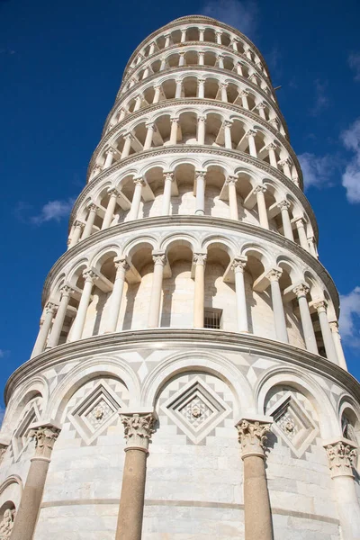 Schiefer Turm Von Pisa Italien — Stockfoto