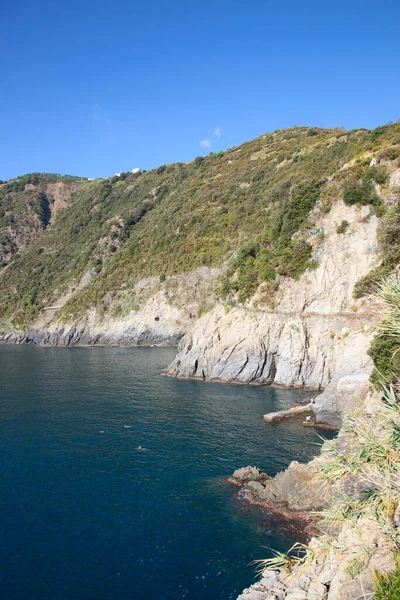 Cinque Terre Taman Nasional Dan Wilayah Bersejarah Liguria Italia — Stok Foto