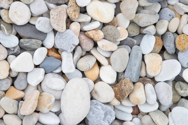 Pebbles Praia Mar Mediterrâneo — Fotografia de Stock