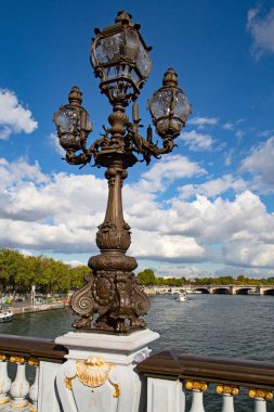 Köprü alexandre III de paris, Fransa 