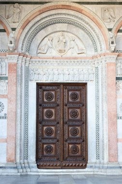 İtalya 'nın Toskana kentindeki tarihi ortaçağ şehri Lucca