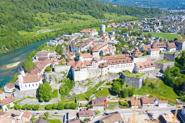 Castelo Aarburg Perto Zurique Suíça — Fotografia de Stock