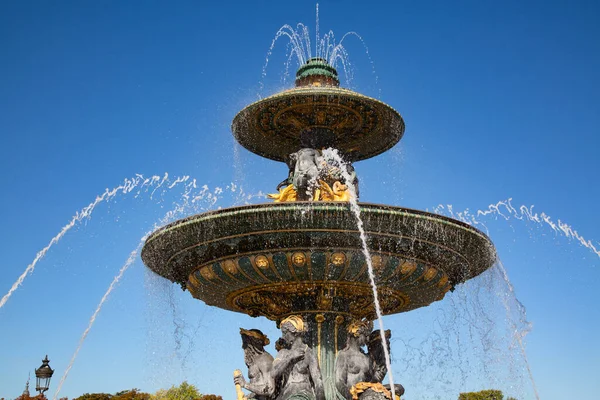 Place Concorde Parice Francja — Zdjęcie stockowe