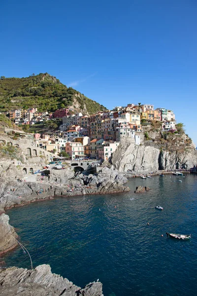 Cinque Terre Parque Nacional Região Histórica Ligúria Itália — Fotografia de Stock