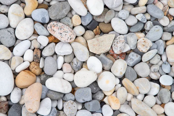 Pebbles Praia Mar Mediterrâneo — Fotografia de Stock