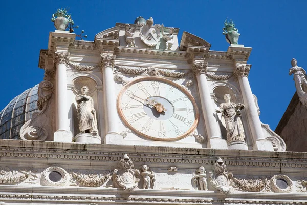 Fachada Del Palacio Ducal Venecia Italia — Foto de Stock