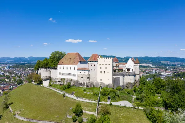 Château Lenzburg Près Zurich Suisse — Photo