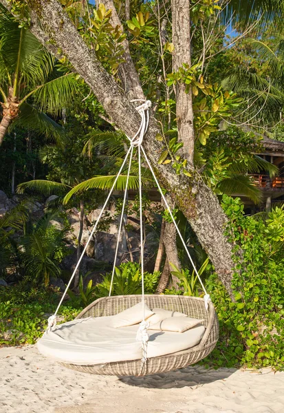 Kända Stranden Petite Anse Kerlan Praslin Seychellerna — Stockfoto