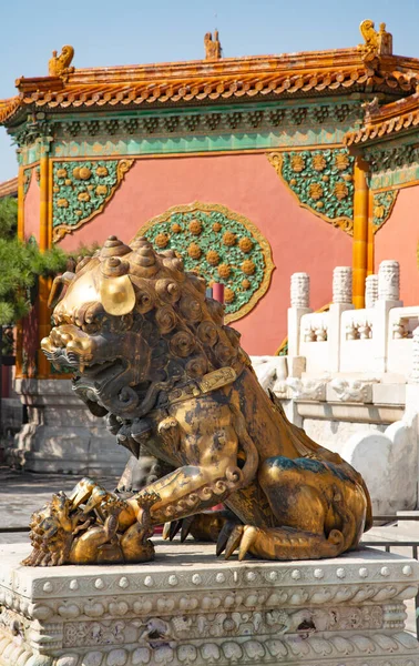 中国北京 2017年10月14日 明朝至清末 1420年至1912年 的故宫 故宫博物馆 — 图库照片
