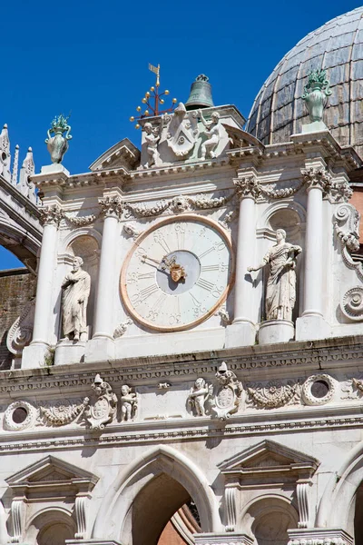 Fasada Pałacu Dożów Wenecji Włochy — Zdjęcie stockowe