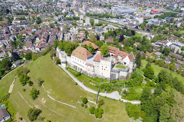 Castello Lenzburg Vicino Zurigo Svizzera — Foto Stock