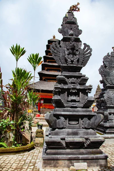 Świątynia Wody Jeziora Bratan Ulun Danu Bedungul Bali — Zdjęcie stockowe