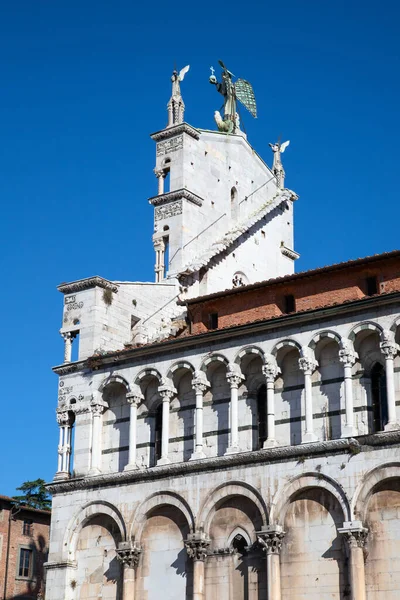 Historické Středověké Město Lucca Toskánsku Itálie — Stock fotografie