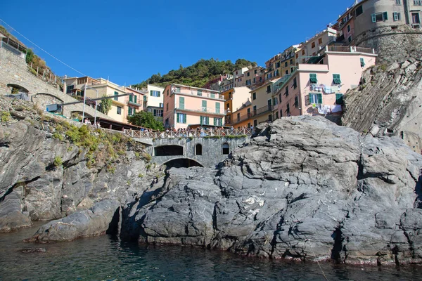 Cinque Terre Liguria Talya Daki Ulusal Park Tarihi Bölge — Stok fotoğraf