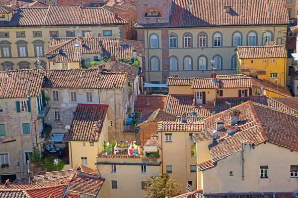 Storica Città Medievale Lucca Toscana — Foto Stock