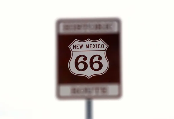 Знак исторического маршрута 66 — стоковое фото