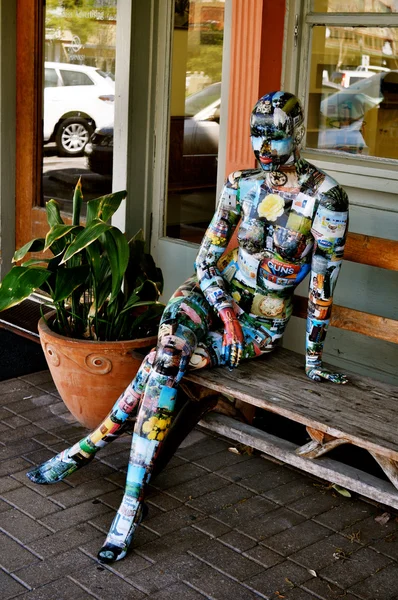 Estátua de Manequim Georgetown Texas — Fotografia de Stock