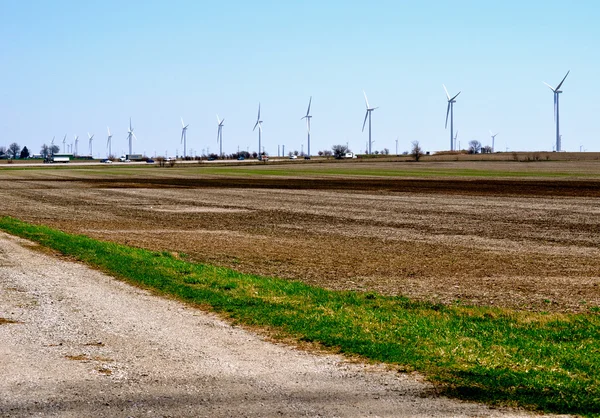 Windkraftanlagen — Stockfoto