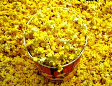Popcorn Tub clipart