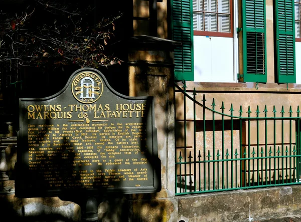 Savannah georgia owens thomas evi