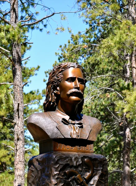 Estátua de lei selvagem de Deadwood — Fotografia de Stock