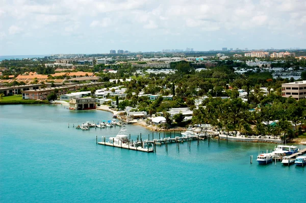 Letecký pohled na Jupiter florida — Stock fotografie