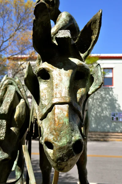 Horse statue texas — Stock Photo, Image