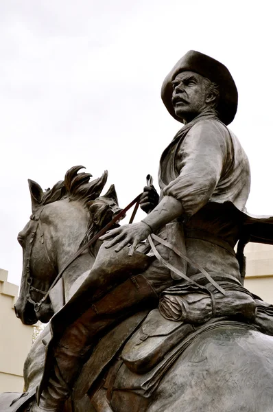 Waco статуя людини на коні — стокове фото