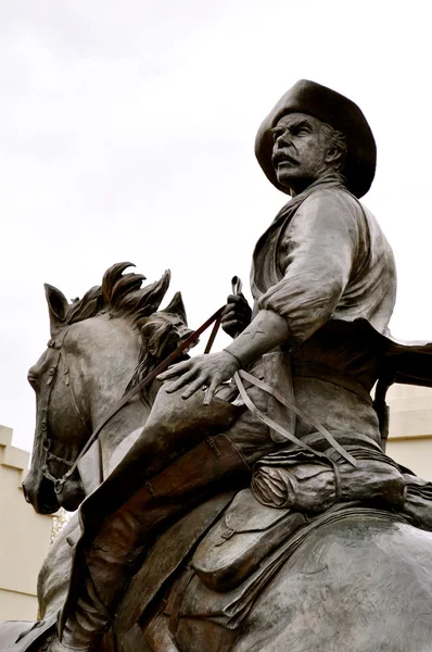 Statue de Waco homme à cheval — Photo