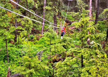 Ketchikan ziplining