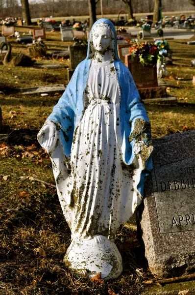 Grave Marcador Mãe Maria — Fotografia de Stock