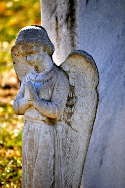 gravesite - angel - portre