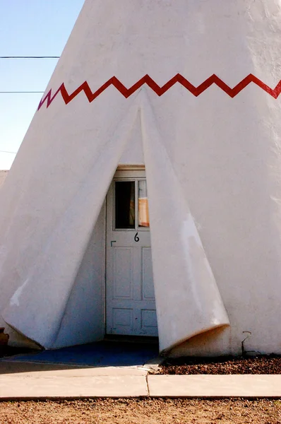 Porta del motel Wigwam — Foto Stock