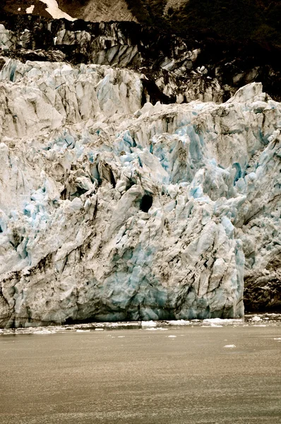 Alaskan-Gletscher — Stockfoto