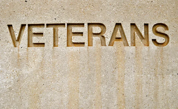 Sign veterans — Stock Photo, Image