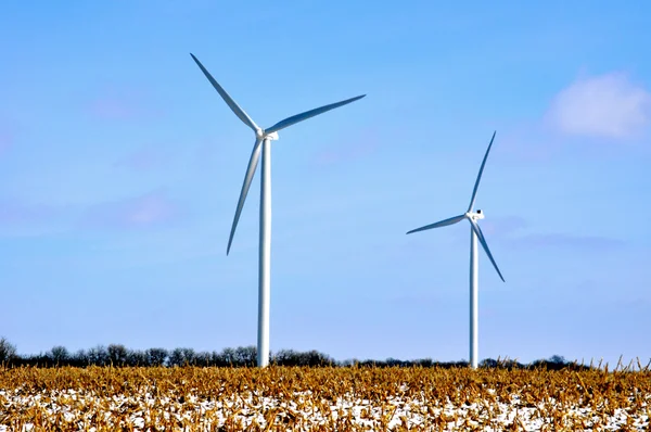 Windkraftanlagen — Stockfoto