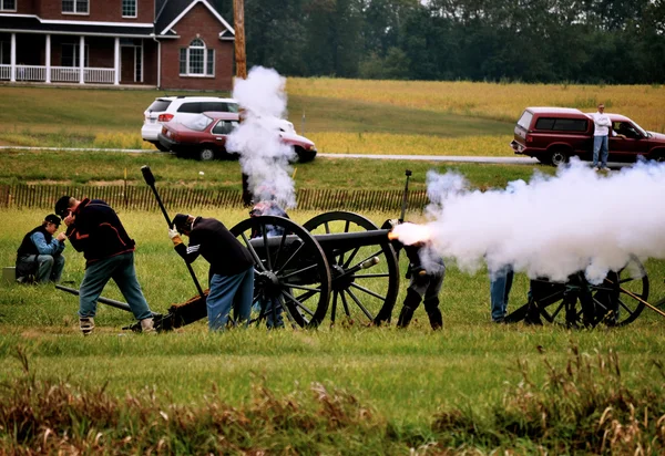 Civil War Re-Enactment — Stock Photo, Image