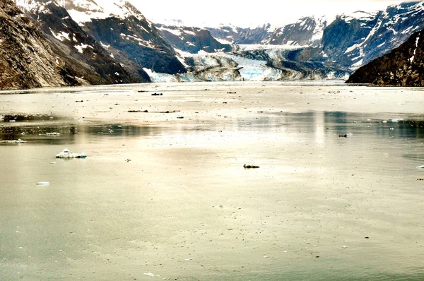 Alaskan gletsjers — Stockfoto