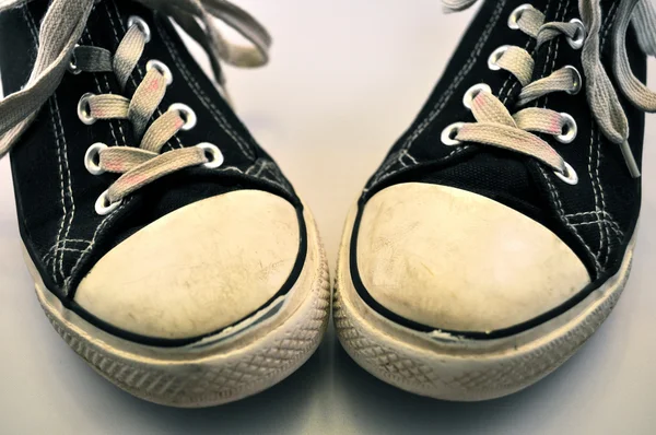 Black and White Tennies 2 — Stock Photo, Image