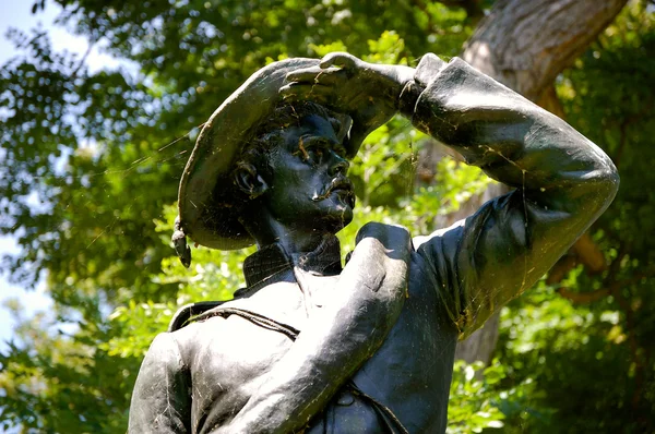 Friedhofsstatue — Stockfoto