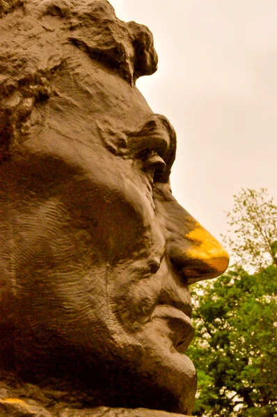 Estátua do Memorial Abraham Lincoln — Fotografia de Stock