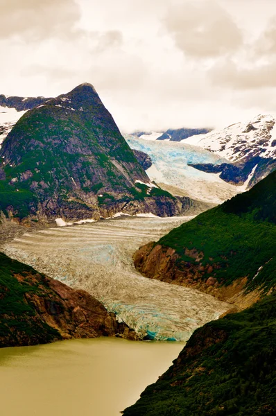 Ледники Джуно-Аляски — стоковое фото