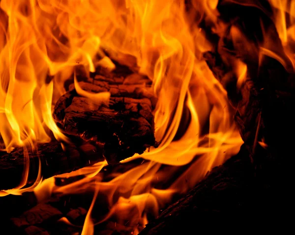 Fire Background-1-4 — Stock Photo, Image