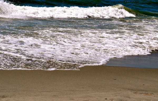 Zand en golven — Stockfoto