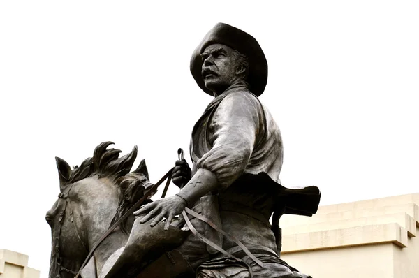 Waco estátua homem a cavalo — Fotografia de Stock