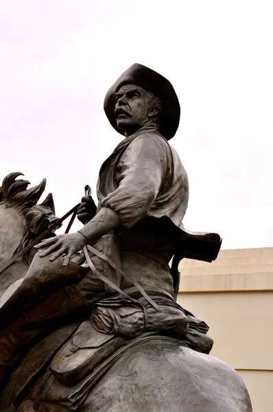Statue de Waco homme à cheval — Photo