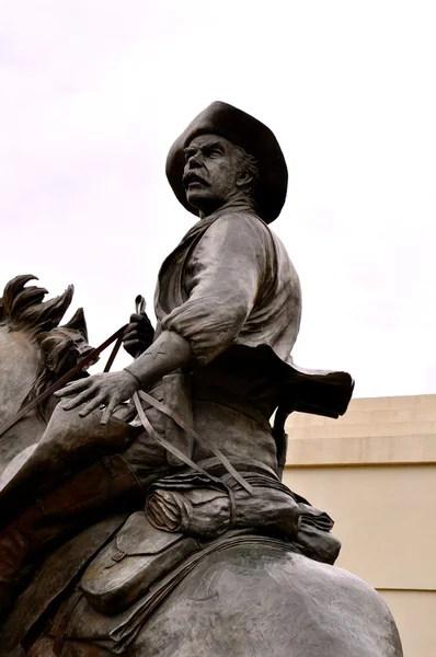 Waco estátua homem a cavalo — Fotografia de Stock